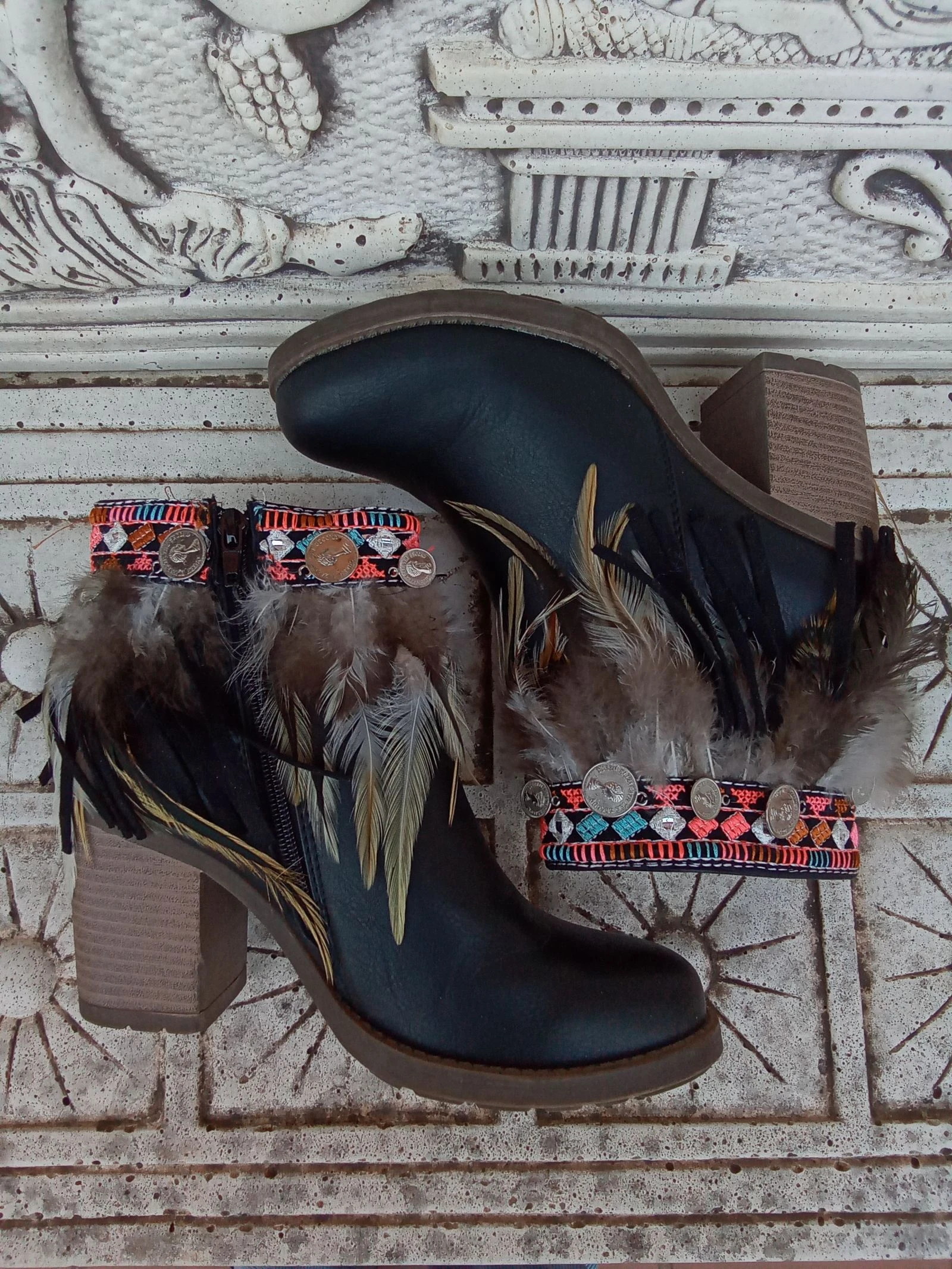 Boho-style ankle boots – photo 2